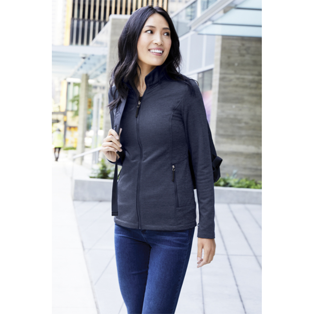 thumbnail image 2 of Port Authority Ladies Smooth Fleece Jacket - Collective Series With Zip-In Compatibility 2 of 14