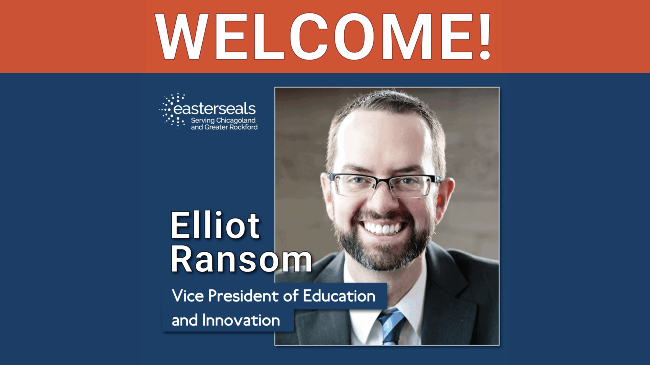 Elliot Ransom is our New Vice President of Education and Innovation