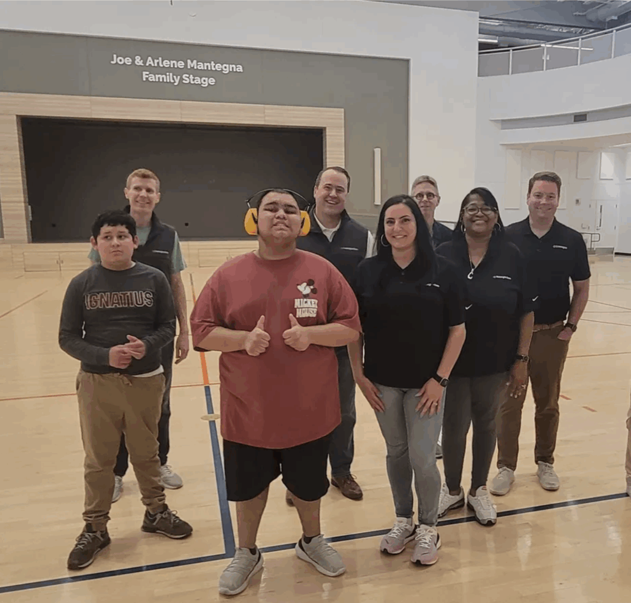 huntington bank volunteering with easterseals