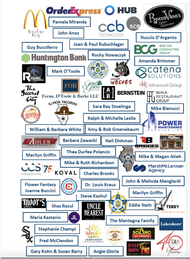 2024 easterseals Gala Sponsors