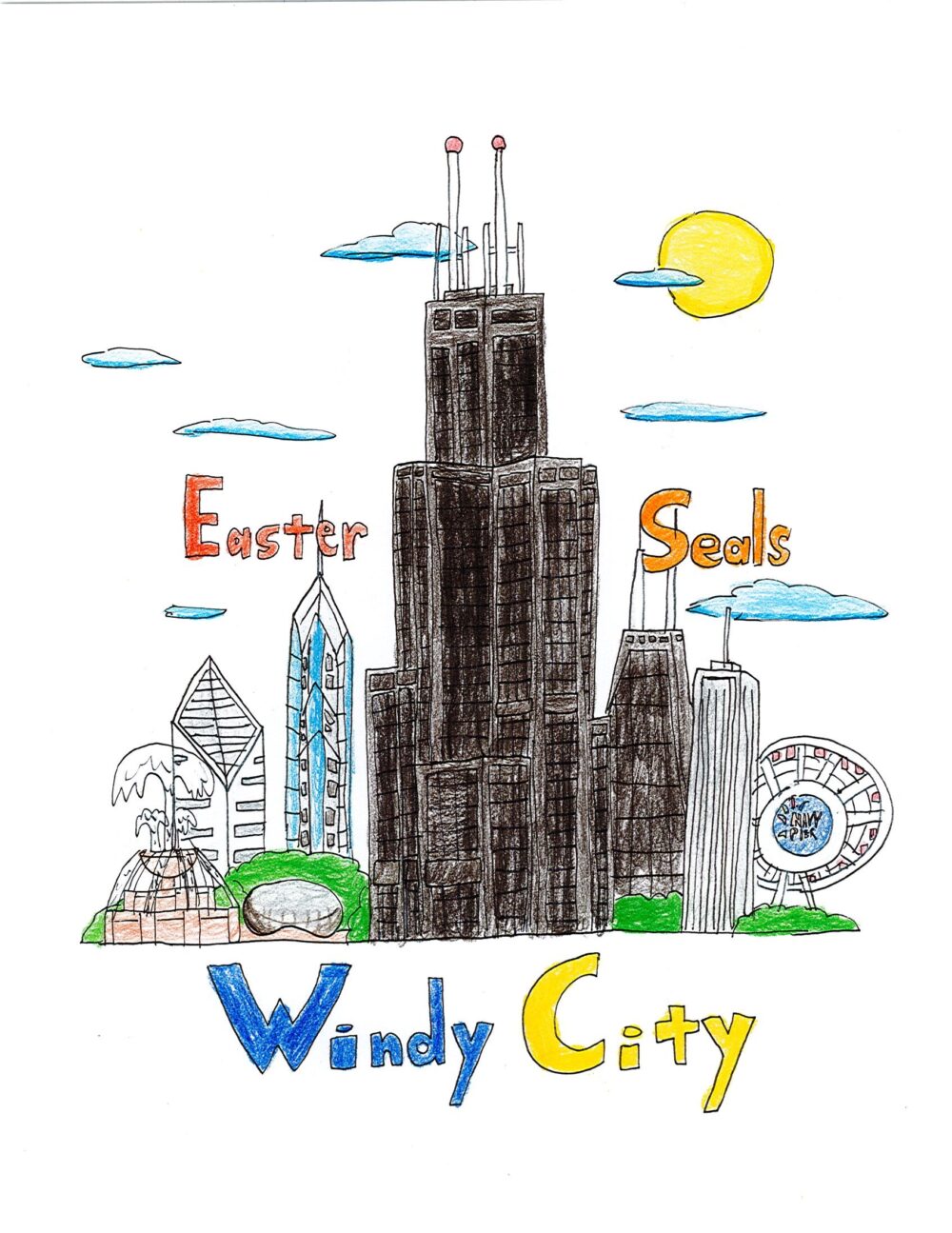 G640 Windy City-Gildan Adult Softstyle Tee