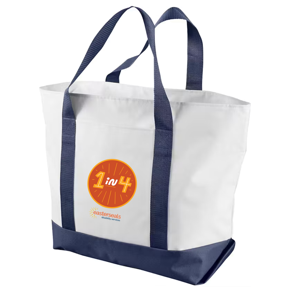 Liberty Bags - Giant Zipper Boat Tote