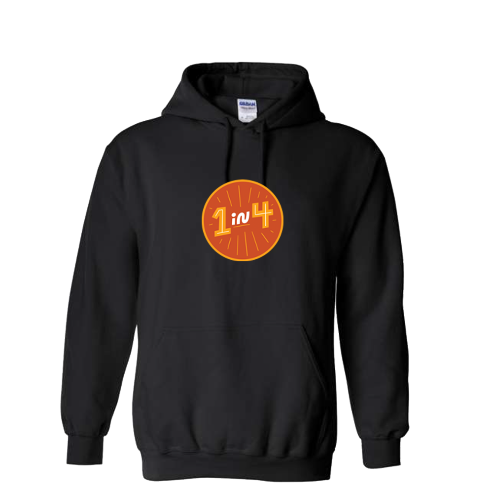 1 in 4 - Gildan Unisex Heavy Blend 50/50 Hoodie - Image 7