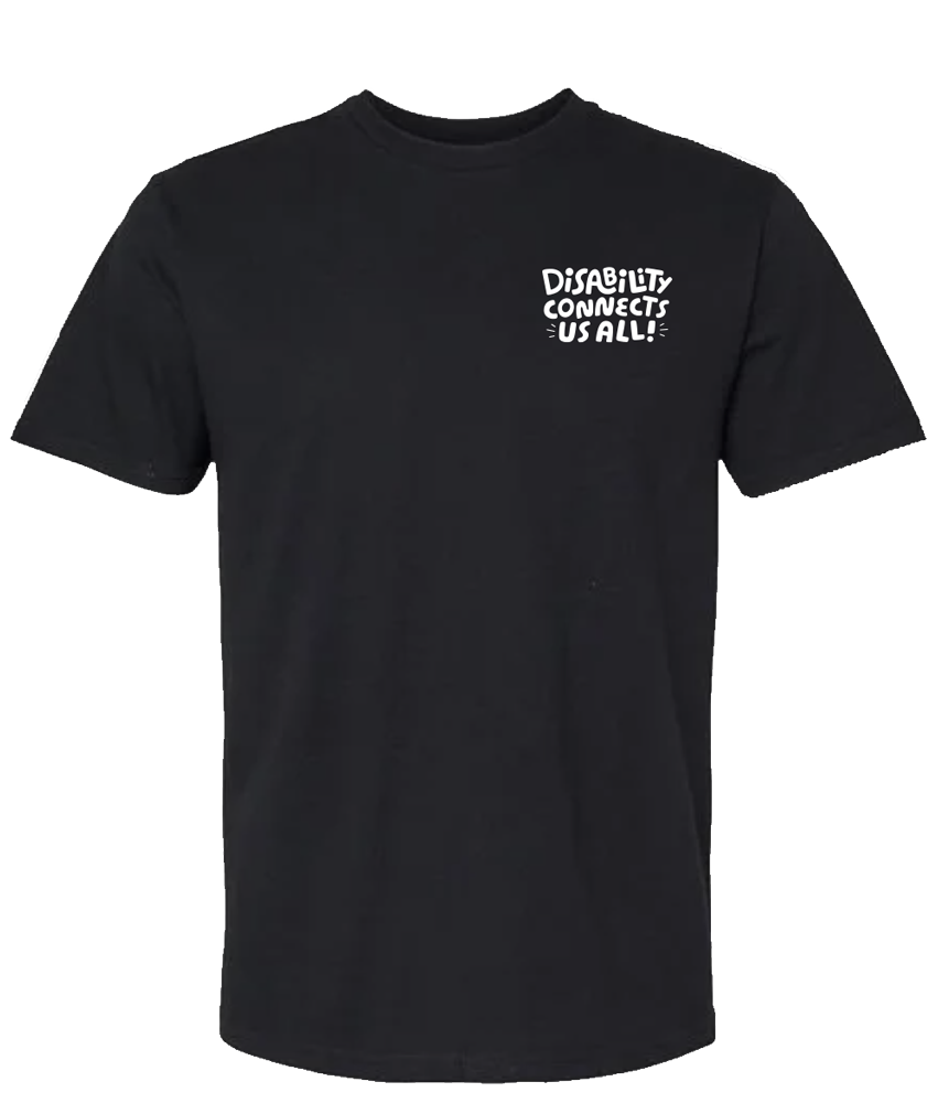 Disability Connects Us All - Gildan Adult Unisex Softstyle T Shirt