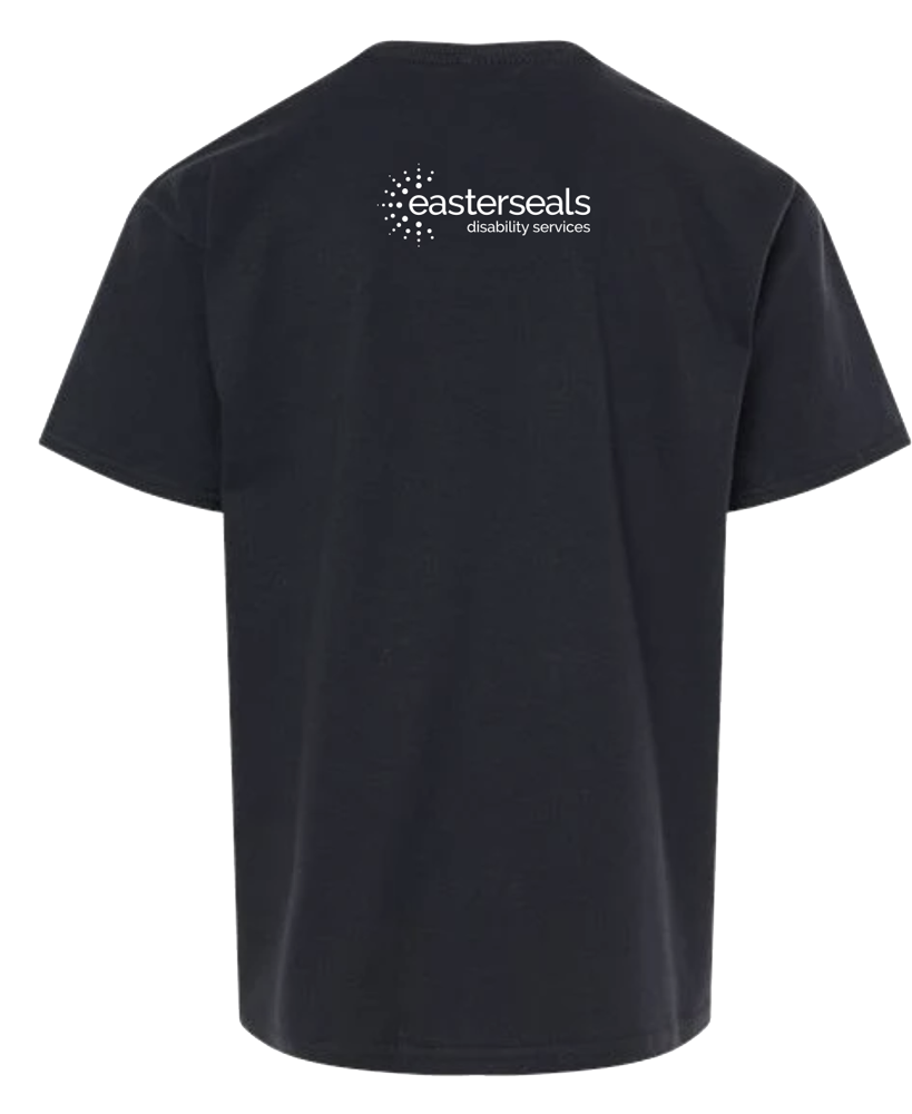 Disability Connects Us All - Gildan Youth Softstyle T-shirt - Image 4