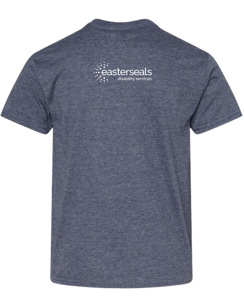 Disability Connects Us All - Gildan Youth Softstyle T-shirt - Image 8