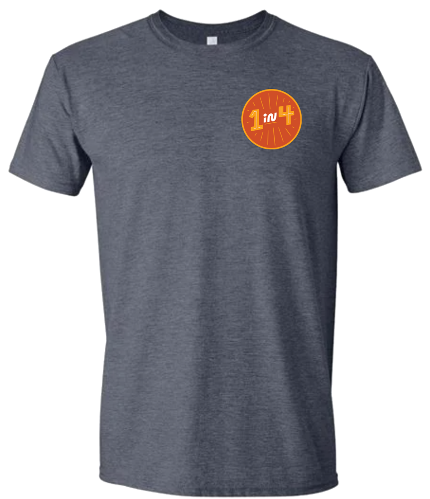 1 in 4 - Gildan Adult Unisex Softstyle T Shirt - Image 5