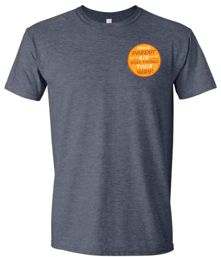 Proud Parent of a Kid Who Does Things Their Way - Gildan Adult Unisex Softstyle T Shirt - Image 7