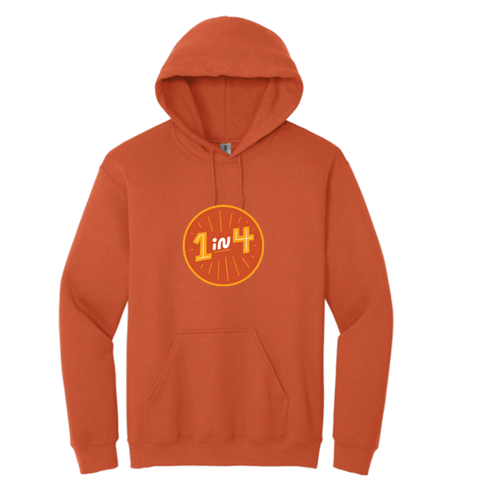 1 in 4 - Gildan Unisex Heavy Blend 50/50 Hoodie - Image 3