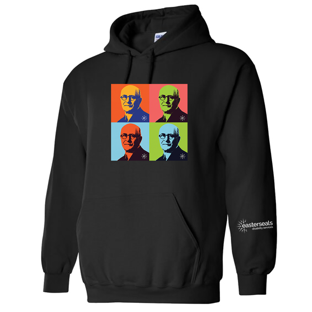 Edgar Allen Pop Art - Gildan - Unisex Heavy Blend 50/50 Hoodie