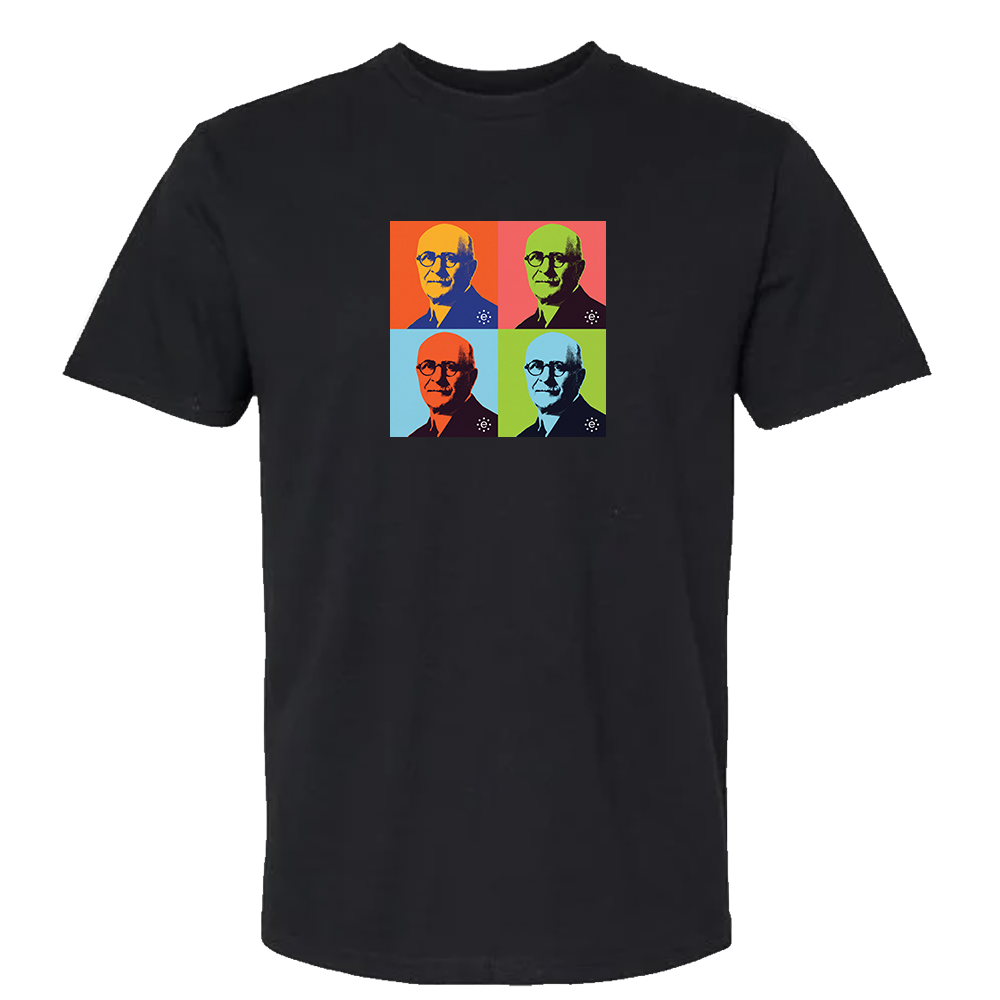 Edgar Allen Pop Art - Gildan - Softstyle Unisex T-Shirt - Image 3